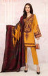 Unstitched Embroidered Lawn Suit 3pc With Digital Printed Dupatta