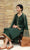 SGR-1075 Dhanak 3PC Unstiched Heavy Embroidered Suit With Digital Printed Wool Shawl And Trouser Patches
