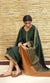 SGR-1075 Dhanak 3PC Unstiched Heavy Embroidered Suit With Digital Printed Wool Shawl And Trouser Patches