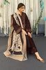 SR-845(B) Dhanak Embroidered Suit With Digital Printed Wool Shawl