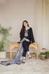 SGR-S01 Dhanak 3PC Unstiched Heavy Embroidered Suit With Digital Printed Wool Shawl