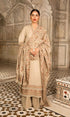 SGR-800 Dhanak 3Pc Unstiched Heavy Embroidered Suit Heavy Embroidered Dhanak Shawl With Embroidered Trouser