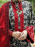 3 Pcs Digital Printed Lawn Shirt Trouser and Dupatta with Embroidered Patches