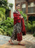 3 Pcs Digital Printed Lawn Shirt Trouser and Dupatta with Embroidered Patches