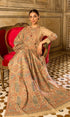 SGR-870 Dhanak 3PC Unstiched Heavy Embroidered Suit With Patches And Heavy Embroidered Shawl