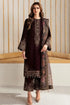 SGR-1015 Sequence Embroidered 9000 Micro Velvet 3Pc With Organza Embroidered Dupatta