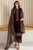 SGR-1015 Sequence Embroidered 9000 Micro Velvet 3Pc With Organza Embroidered Dupatta