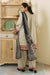 SGR-57 Unstitched Fully Embroided Dhanak Suit With Wool Shawl