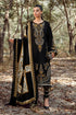 SGR-700 Dhanak 3PC Unstiched Heavy Embroidered Suit With Digital Printed Wool Shawl