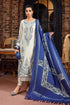 SGR-715 Dhanak 3PC Unstiched Heavy Embroidered Suit With Digital Printed Wool Shawl