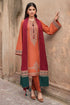 AA-15 Lawn Embroidered 3pc Suit With Slub Cotton Digital Printed Dupatta