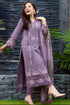 SR-JD2680 Dhanak Unstitched Embroidered 3pc Suit With Diamond Wool Printed Shawl