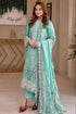 SR-AS2736 Lawn Unstitched Embroidered 3pc Suit With Lawn Embroidered Dupatta