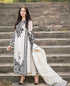 AA-21 Lawn Embroidered 3pc Suit With Bamber Chiffon Embroidered