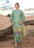 3 Piece Embroidered Lawn Shirt with Embroidered Organza Dupatta