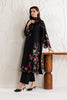 SR-IZ2955 Unstitched Fully Embroidered Dhanak Chikenkari Suit With Digital Printed Diamond Wool Shawl