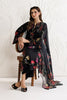 SR-IZ2955 Unstitched Fully Embroidered Dhanak Chikenkari Suit With Digital Printed Diamond Wool Shawl