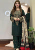 SR-BQ3075 Dhanak Unstitched Embroidered 3pc Suit With Diamond Wool Digital Printed Shawl