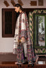 SR-JZ2800(D) Dhanak Unstitched Fully Sequence Embroidered 3pc Suit With Digital Printed Wool Shawl
