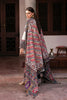 SR-JZ2800(D) Dhanak Unstitched Fully Sequence Embroidered 3pc Suit With Digital Printed Wool Shawl
