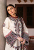 SR-JZ2800(D) Dhanak Unstitched Fully Sequence Embroidered 3pc Suit With Digital Printed Wool Shawl