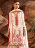 SGR-HZ01 Dhanak 3PC Unstiched Heavy Embroidered Suit With Heavy Embroidered Shawl