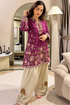 SR-MB55 Dhanak Fully Embroidered 2pc With Fully Embroidered Trouser