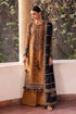 JZ-2920 Unstitched Heavy Embroidered Dhanak Suit With Four-sided Embroidered Dhanak Shawl