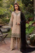 Unstitched Heavy Embroidered Dhanak Suit With Full Embroidered Dhanak Shawl
