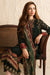 SGR-999 3Piece Unstitched Heavy Embroidered Velvet Suit Full Embroidered Chiffon Dupatta