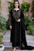 BT-2800B Unstitched Fully Embroidered Dhanak Suit With Embroidered Dhanak Shawl