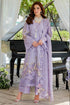 SR-MR2715 Lawn Unstitched Embroidered 3pc Suit With Cotton Net Embroidered Dupatta