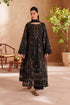 Unstitched Fully Embroidered Lawn Suit With Chiffon (4 Sided Embroidered Lace) Embroidered Dupatta